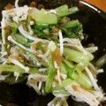 低カロ探検隊's cooksnap of when they made えのきと相性抜群!!水菜のおひたし☆.