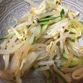 loaloa's cooksnap of when they made 簡単♪美味しい♪もやし＆キュウリのサラダ.