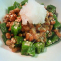 ☆SHuge's cooksnap of when they made ねばねば☆オクラと納豆のおろし和え.