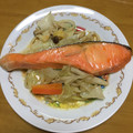 クックH1PLNS☆'s cooksnap of when they made 塩鮭の野菜たっぷりバター蒸し焼き.