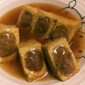 ＊＊aco＊＊'s cooksnap of when they made 厚揚げの肉詰めあんかけ.
