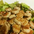bluemom's cooksnap of when they made 豚ひき肉＆豆腐つくね☆梅と青じそソース.