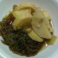 個覧夢's cooksnap of when they made たけのこと糸こんにゃくの煮物.