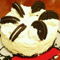もこもこtrain's cooksnap of when they made しゅわとろ☆オレオのスフレチーズケーキ.