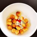 maminyanko's cooksnap of when they made ☆簡単おやつお麩ラスク☆離乳食後期〜.