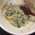 yayuyofam's cooksnap of when they made 冬野菜とシーチキンのあんかけ粥.