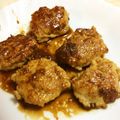 Madomado☆☆'s cooksnap of when they made お弁当に！鶏ひき肉の梅風味照り焼き.
