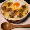 ゆでたまごの達人's cooksnap of when they made 残ったカレーで手軽に♪　納豆焼きカレー.