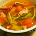 cotori119's cooksnap of when they made きゅうりとトマトのスープ.