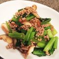 kuroko22's cooksnap of when they made 小松菜ひき肉あんかけ.