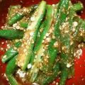 td510's cooksnap of when they made オクラのごま和え.
