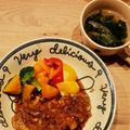 ☆ゆりり☆'s cooksnap of when they made 舞茸と春菊と長ネギのスープ　風邪予防にも.