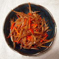 そらにゅう's cooksnap of when they made 定番☆きんぴらごぼう.