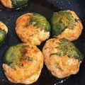 saya:'s cooksnap of when they made ＊鶏ひき肉大葉巻き＊.