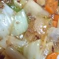 花゜pannaパンナ's cooksnap of when they made 白菜と鶏肉の旨辛あんかけ.