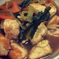 なおくんパパ料理見習's cooksnap of when they made 鶏のささみの青梗菜中華あんかけ.