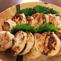 かにこ♪'s cooksnap of when they made れんこんと豚ひき肉のはさみ焼き.
