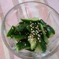 いしまいﾁｬﾝ's cooksnap of when they made 2分でうまっ！きゅうり～＊.
