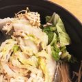 kumaaan's cooksnap of when they made ストウブで白菜と豚肉の鍋.