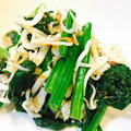 ｓｏｒａマメ's cooksnap of when they made もう一品！ほうれん草とじゃこのおひたし♪.