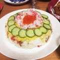 クック1HQ9JM☆'s cooksnap of when they made お花みたい✿簡単ちらし寿司ケーキ.