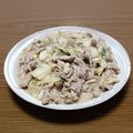 ｻﾝﾃﾞｨﾅ's cooksnap of when they made 白菜と豚肉の味噌マヨ炒め.