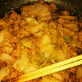 プーさん♪チョッパー's cooksnap of when they made 簡単‼ひき肉と白菜の炒め物.
