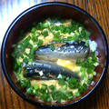 うっきー太郎's cooksnap of when they made 簡単*卵とじ*いわし丼（缶詰使用）.