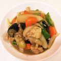 ちぃる's cooksnap of when they made 茄子と鶏モモの甘辛味噌炒め.