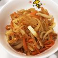 ＭＯＫＯＳＮＯＷ's cooksnap of when they made ご飯のお供に！★大根のきんぴら★.