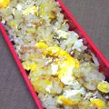 nosso's cooksnap of when they made リメイク♪余った炊き込みご飯でチャーハン.