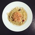 クックBVOQBA☆'s cooksnap of when they made とろ～りサーモンのパスタ.