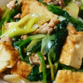 クック64OY6U☆'s cooksnap of when they made 厚揚げとねぎの炒め煮♡.