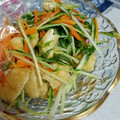 ハチミツらて's cooksnap of when they made 水菜と油揚げのおひたし.