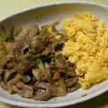 月にうさちゃん's cooksnap of when they made ＊簡単＊豚こま肉とごぼうの辛味噌マヨ炒め.