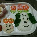 ☆はるなママ☆'s cooksnap of when they made 1歳の誕生日に♡ワンワンプレート♫.