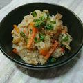 ももたろすとーむ's cooksnap of when they made 白だしで簡単♡男子が好む炊き込みごはん.