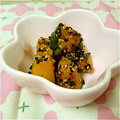 memgeg's cooksnap of when they made かぼちゃのごま和え【作りおき】.