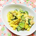 みともり's cooksnap of when they made マ・マーで作る♡カレー味マカロニサラダ.
