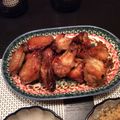 Amalka's cooksnap of when they made ✿ピリ辛♡手羽元のポン酢照り焼き✿.