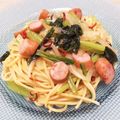 JUN★M's cooksnap of when they made 簡単。小松菜とウインナーのペペロンチーノ.