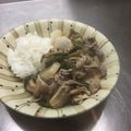 CHICHI☆PAY's cooksnap of when they made かぶと舞茸の生姜味噌炒め.