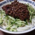yuka312svt's cooksnap of when they made 冷やしうどんでジャージャー麺！.