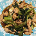 アヅミン's cooksnap of when they made 青菜と豚肉のオイスターソース炒め.