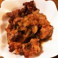 あおはるBS's cooksnap of when they made 揚げ豚肉の香味ソースかけ.