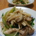ばく★ちく's cooksnap of when they made きのこときゅうりのナムル.