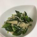 santomo☆'s cooksnap of when they made ネギとえのきの簡単炒め.
