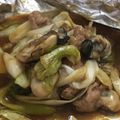 クックZB3RQC☆'s cooksnap of when they made 牡蠣と豚肉のホイル包み焼き.