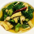 Meguminomy's cooksnap of when they made 菜食 レタスの煮浸し.