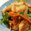 yocchi＊゜'s cooksnap of when they made かぶと鶏胸肉のコク旨炒め♪.